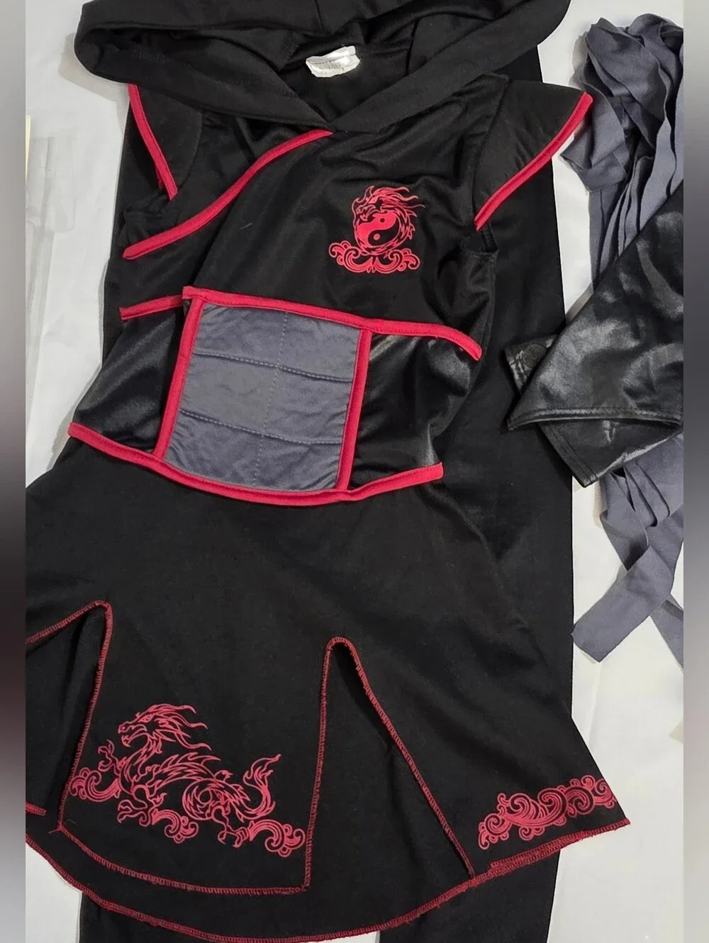 Spirit Fearless Ninja Child Size 6-8  Halloween Costume